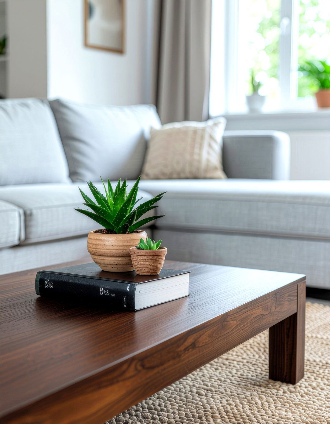 Modern Brown Coffee Table - 30 chocolate living room ideas