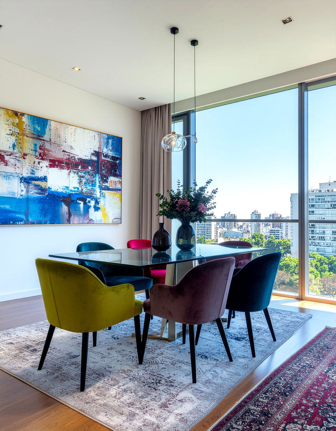 Modern Buenos Aires apartment dining - 30 Argentine dining room ideas