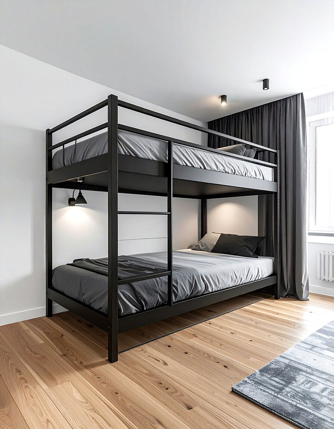 Modern Bunk Room For Adults - 30 quadruple bedroom ideas