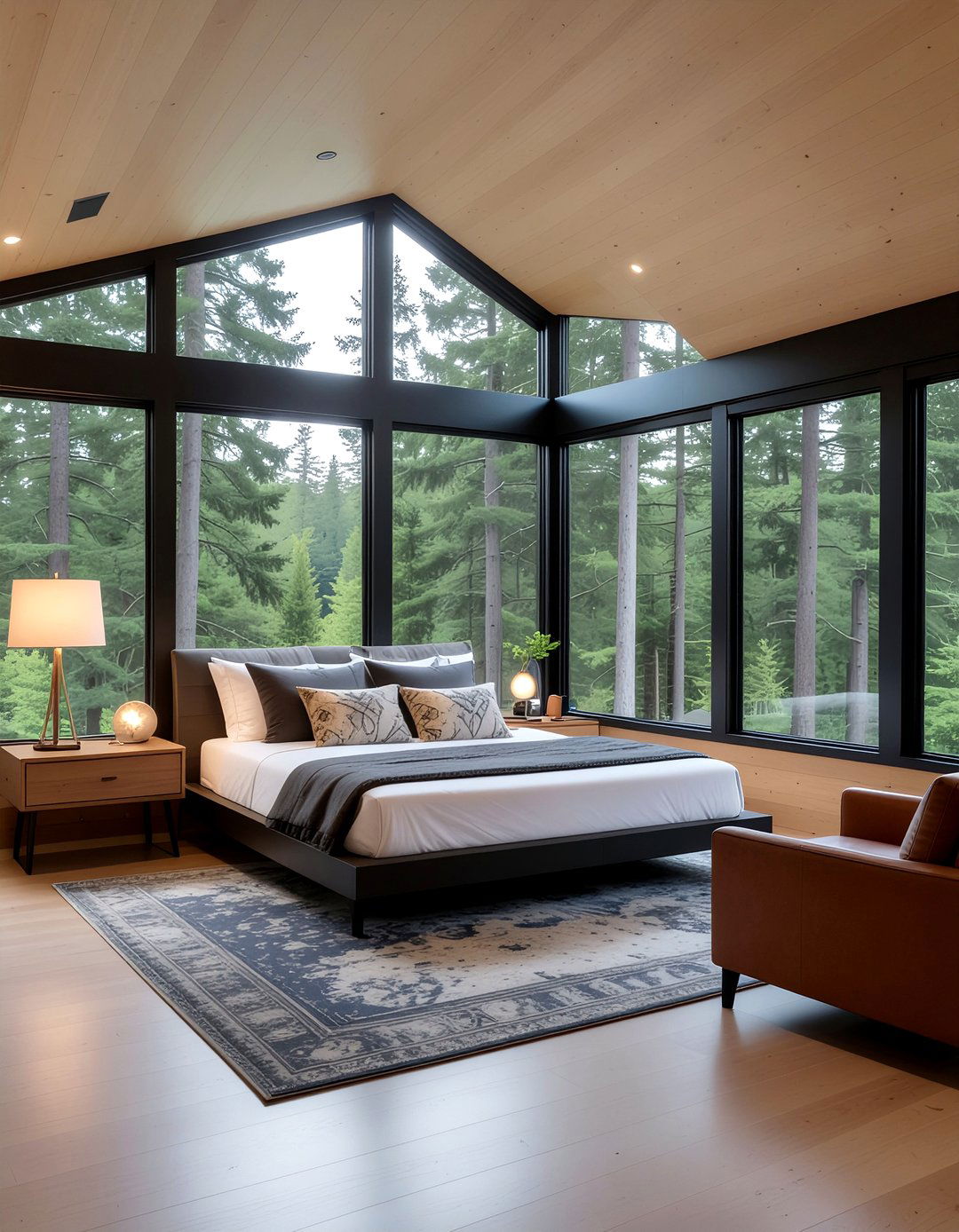 Modern Cabin Bedroom - 30 cabin bedroom ideas