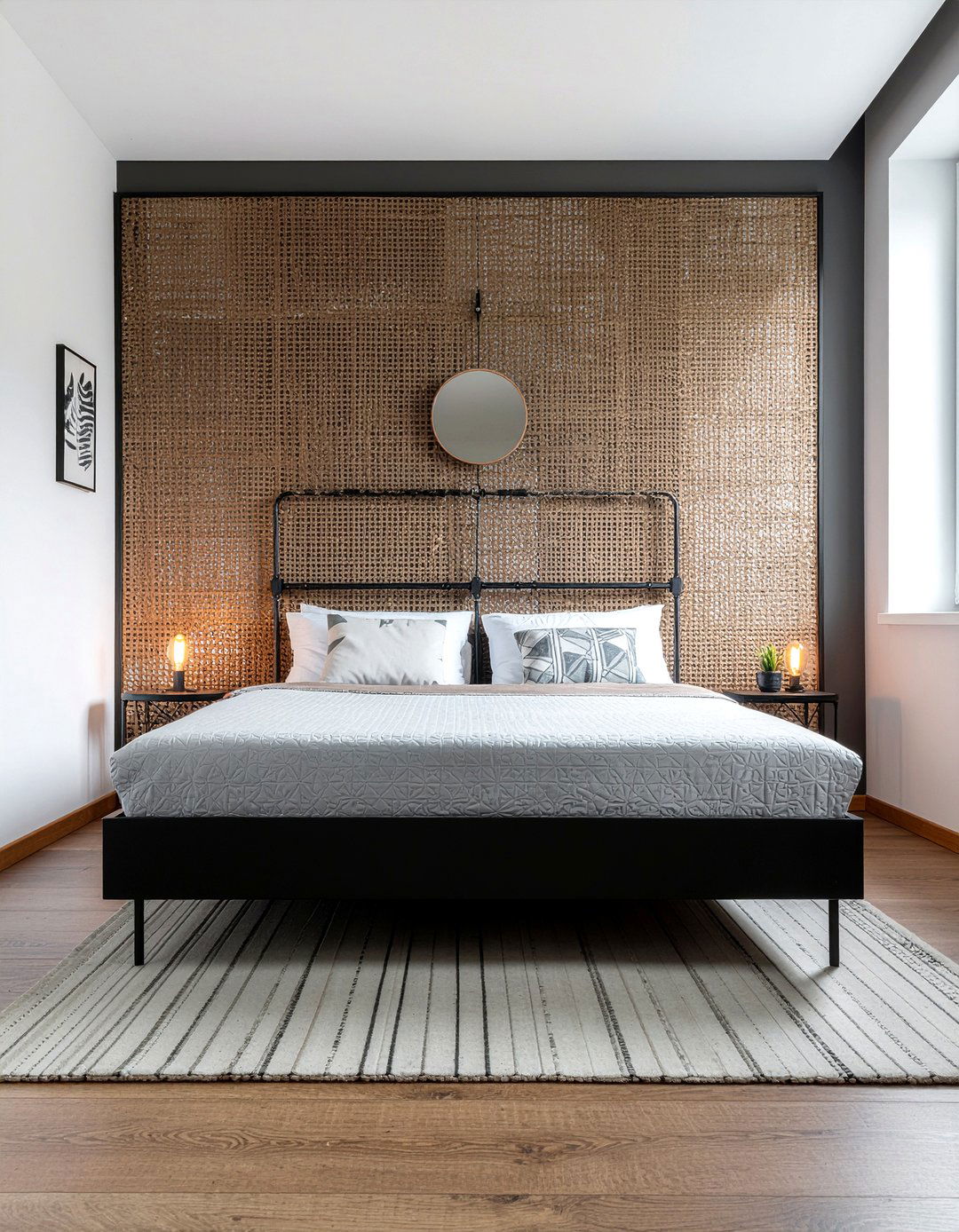 Modern Cane Headboard - 30 bedroom cane headboards