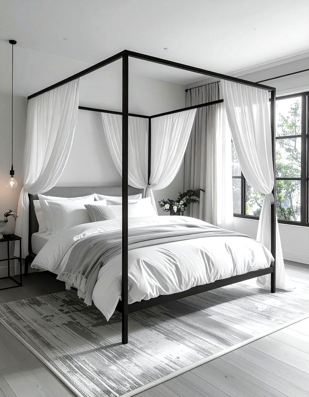 Modern Canopy Bed - 30 elegant bedroom ideas