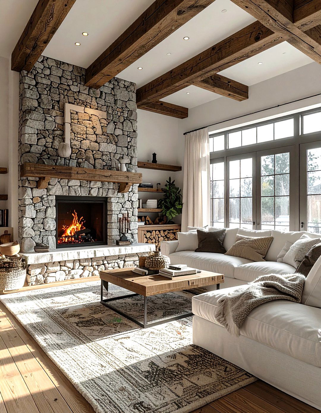 Modern Cottage Living Room - 30 decor inspo