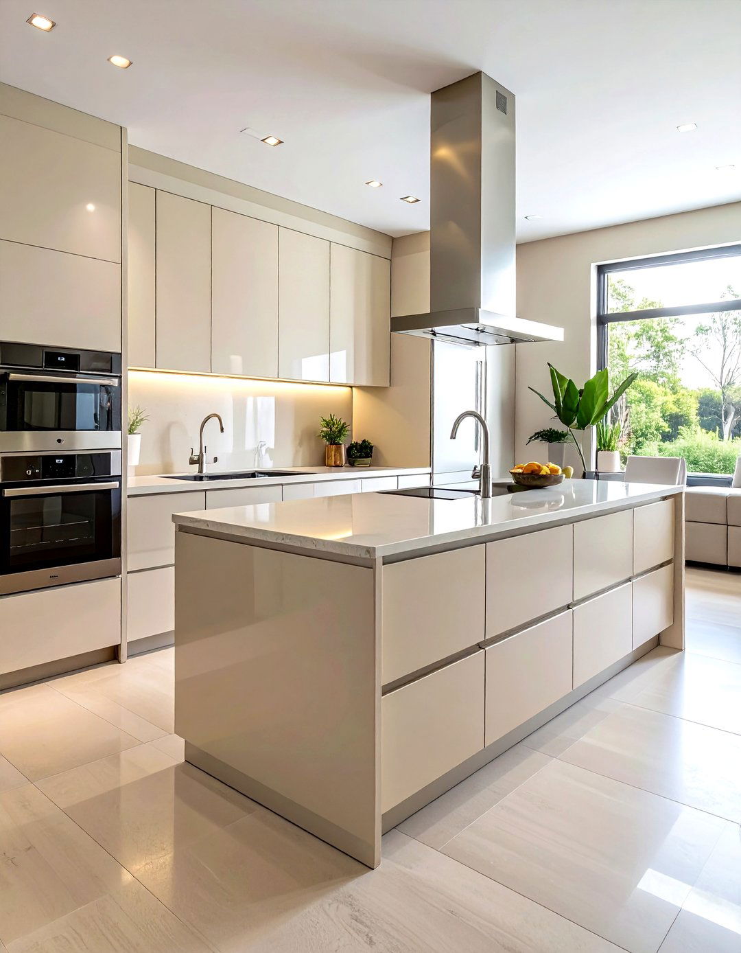 Modern Cream Kitchen - 30 cream kitchen decor ideas