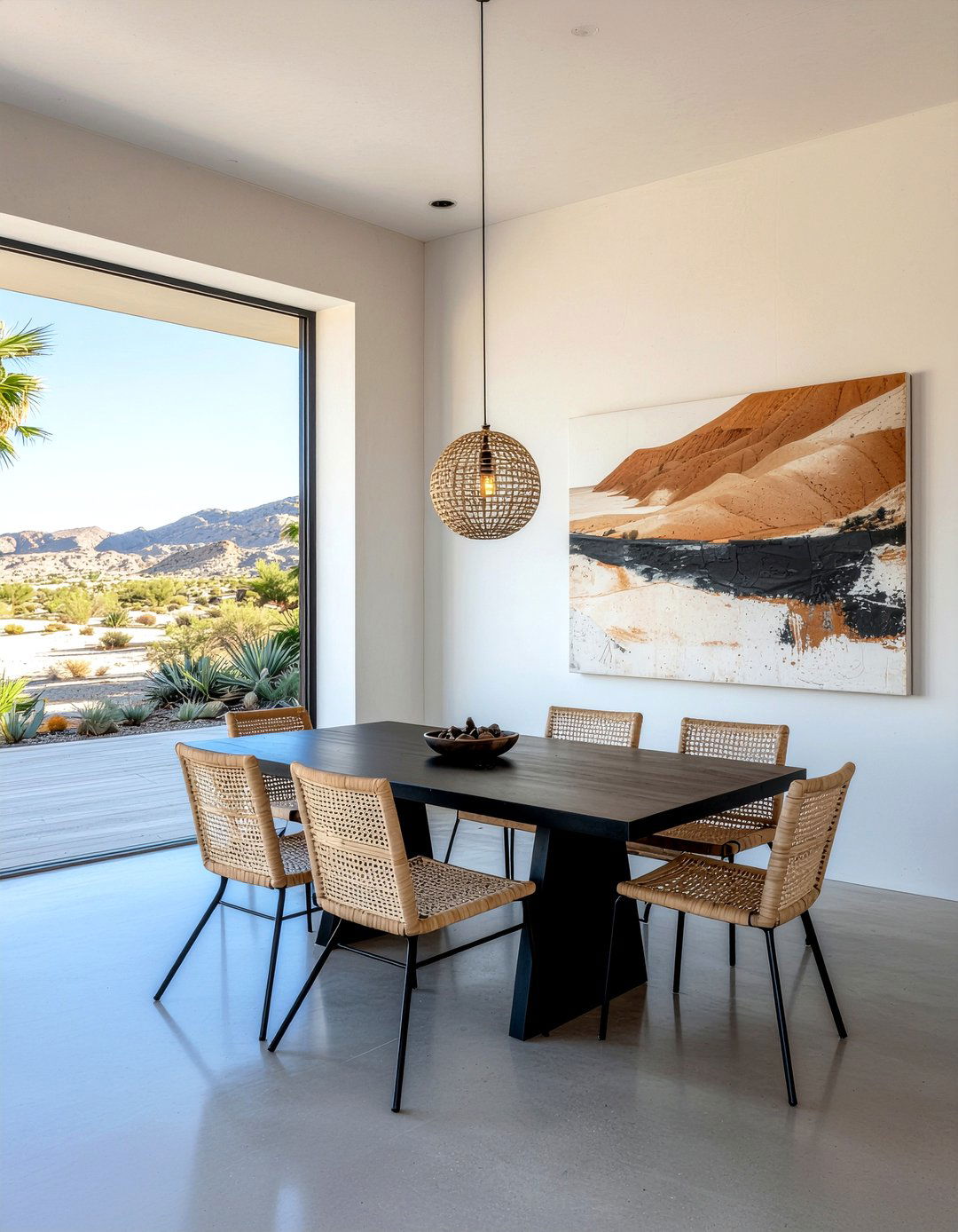Modern Desert Dining Room - 30 desert dining room ideas