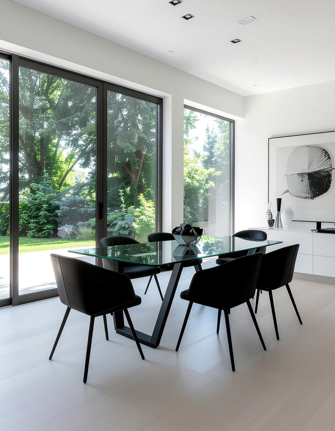 Modern Dining Room - 30 dining room furniture layout ideas