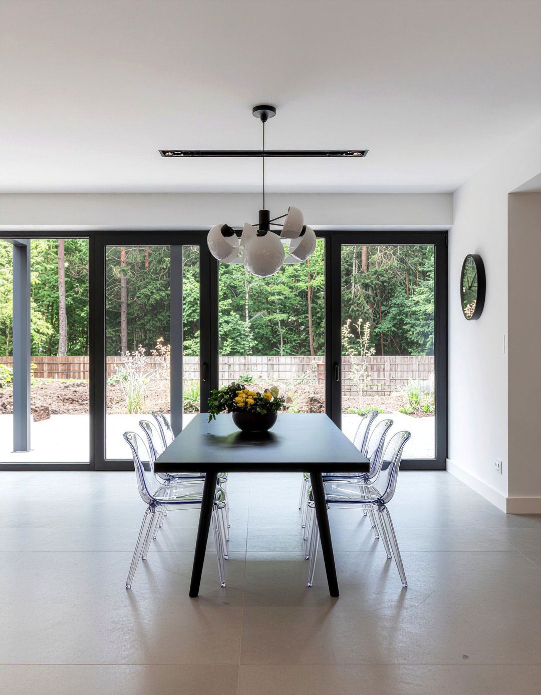 Modern Dining Room Size - 30 dining room dimension ideas