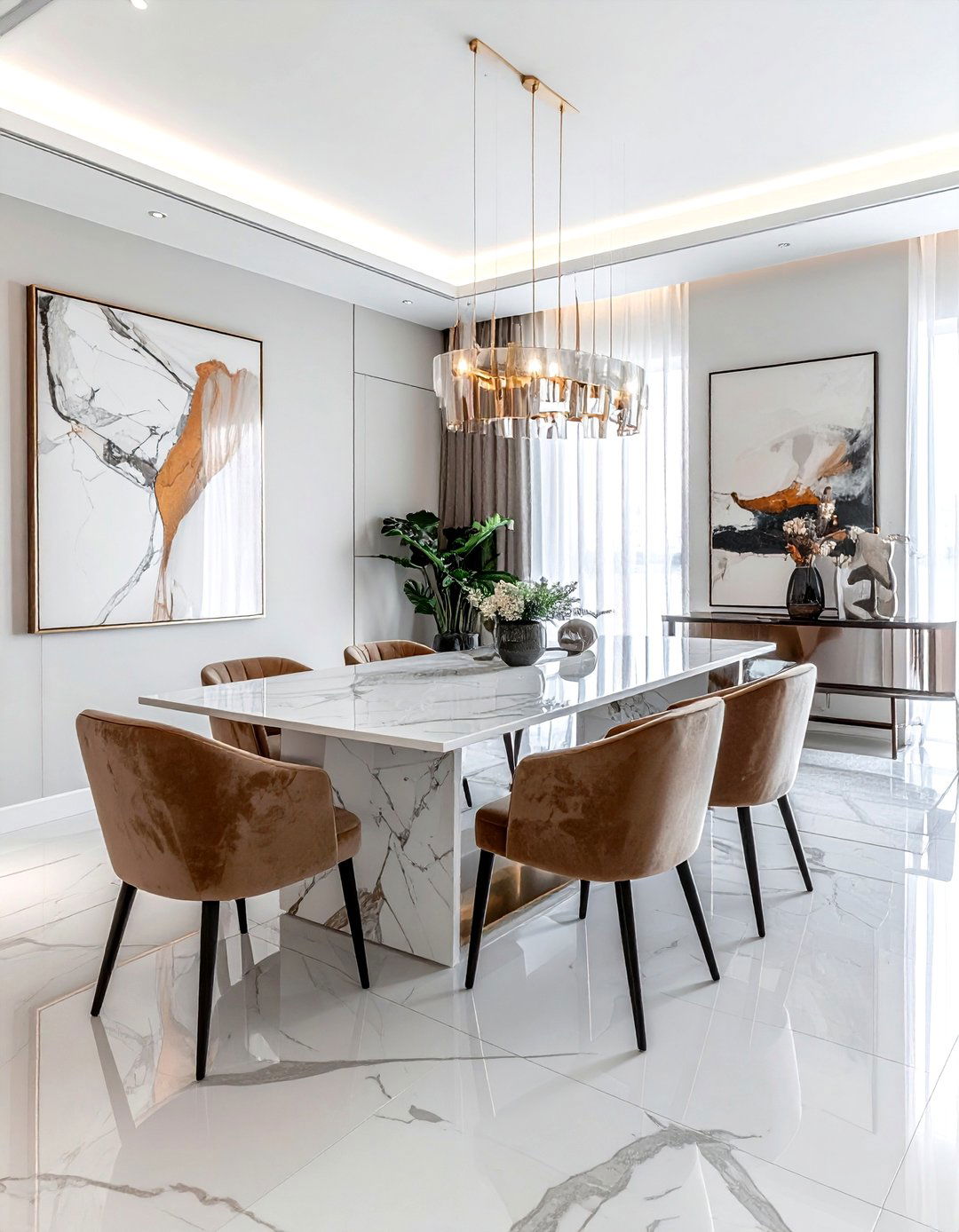 Modern Dining Room - 30 attention-grabbing dining room ideas