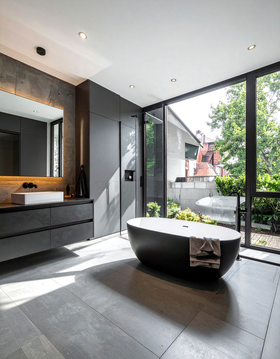 Modern Espresso Bathroom - 30 espresso bathroom ideas