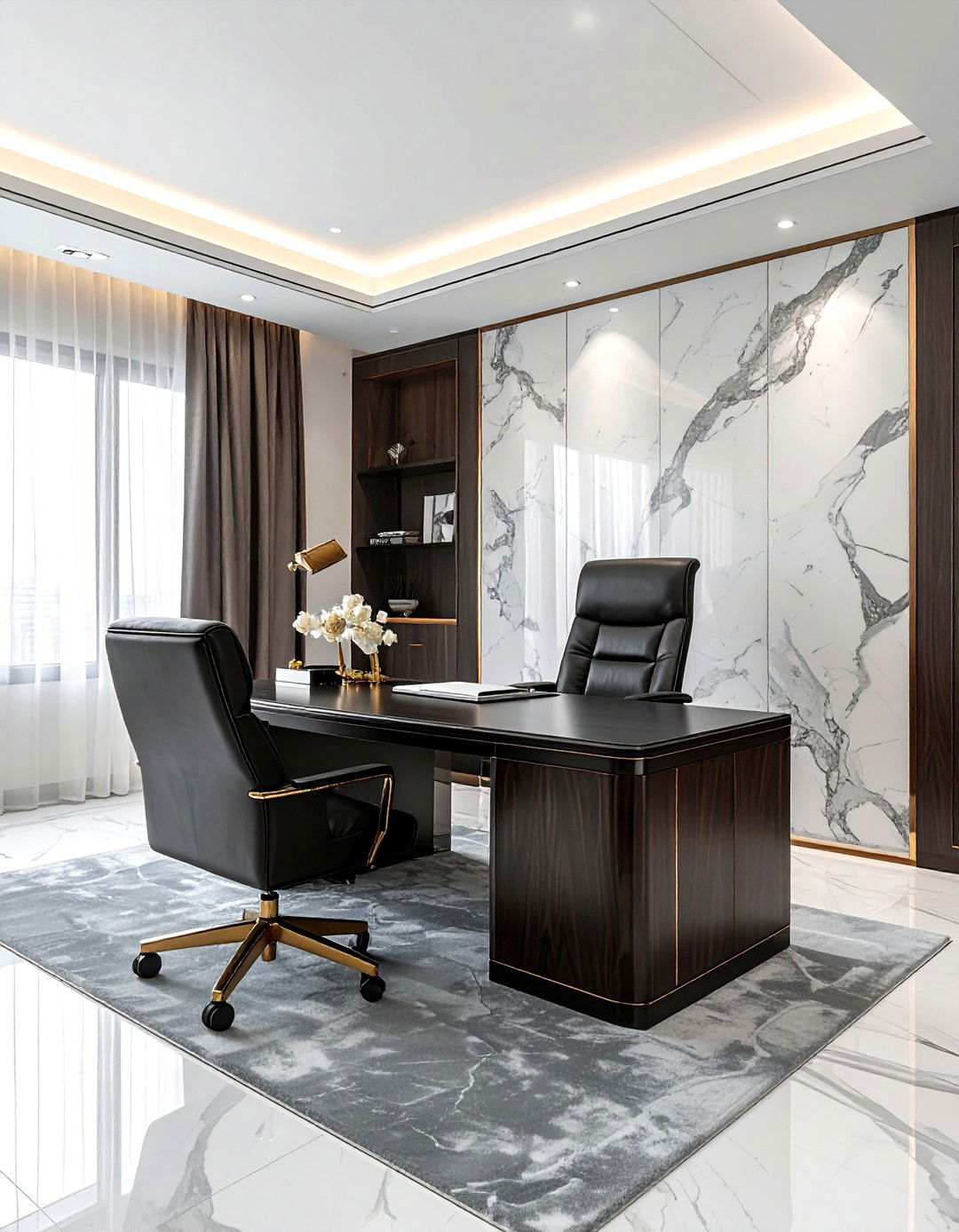 Modern Executive Suite - 30 productive office ideas