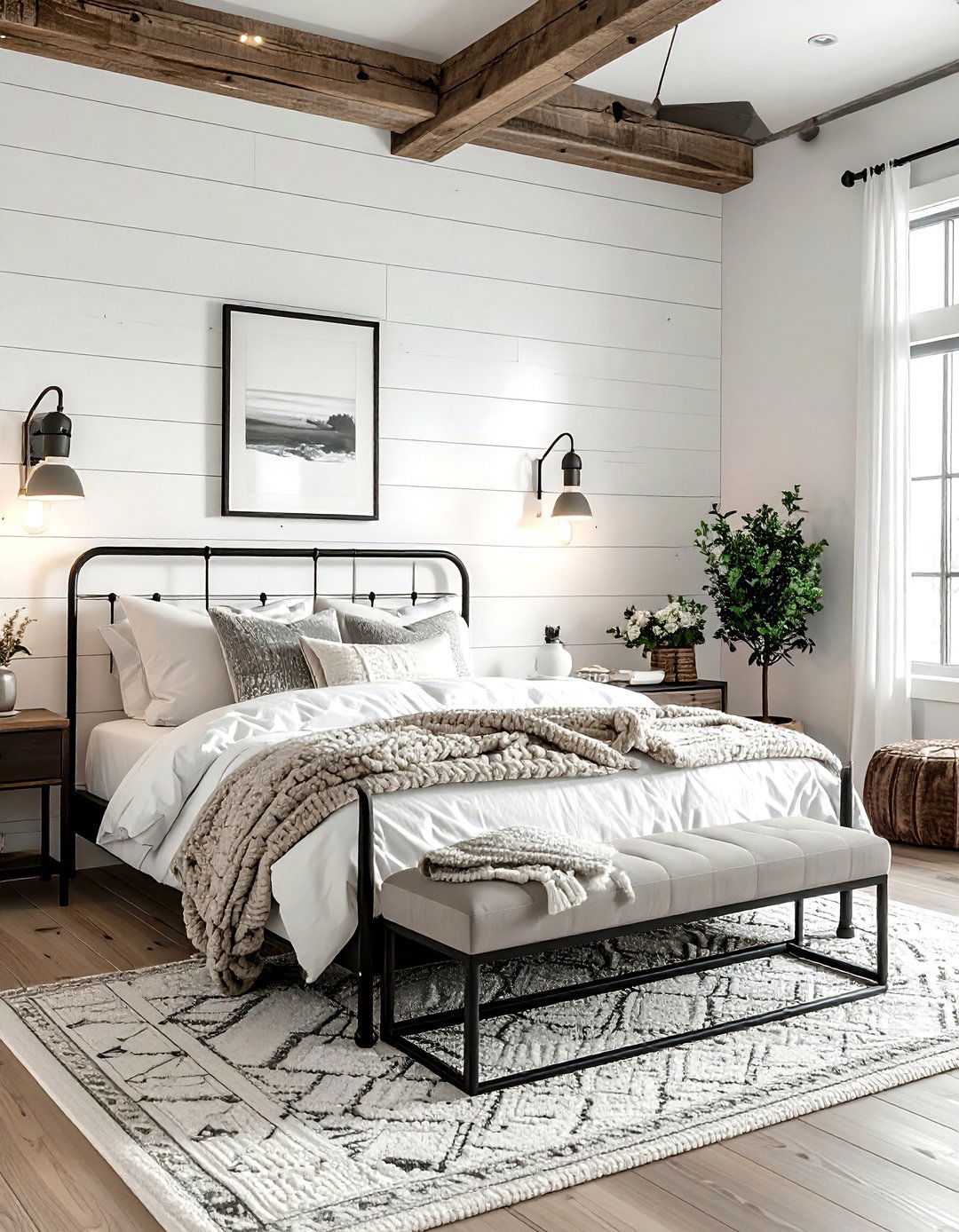 Modern Farmhouse Bedroom - 30 modern bedroom ideas