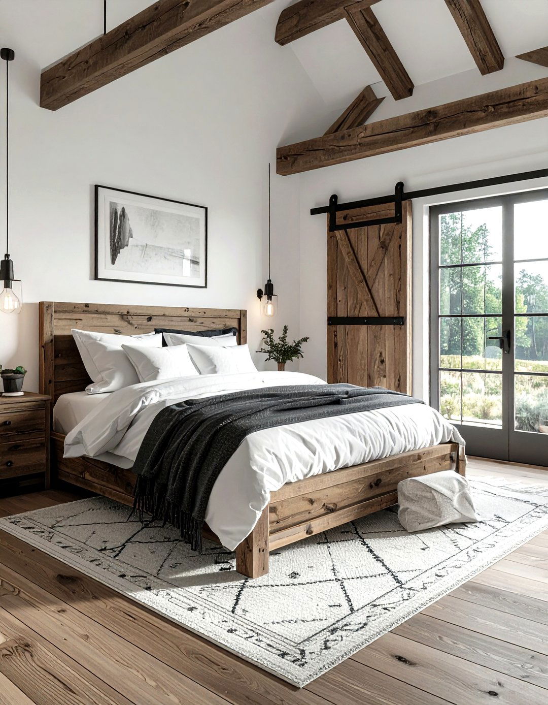 Modern Farmhouse Bedroom - 30 bedroom furniture layout