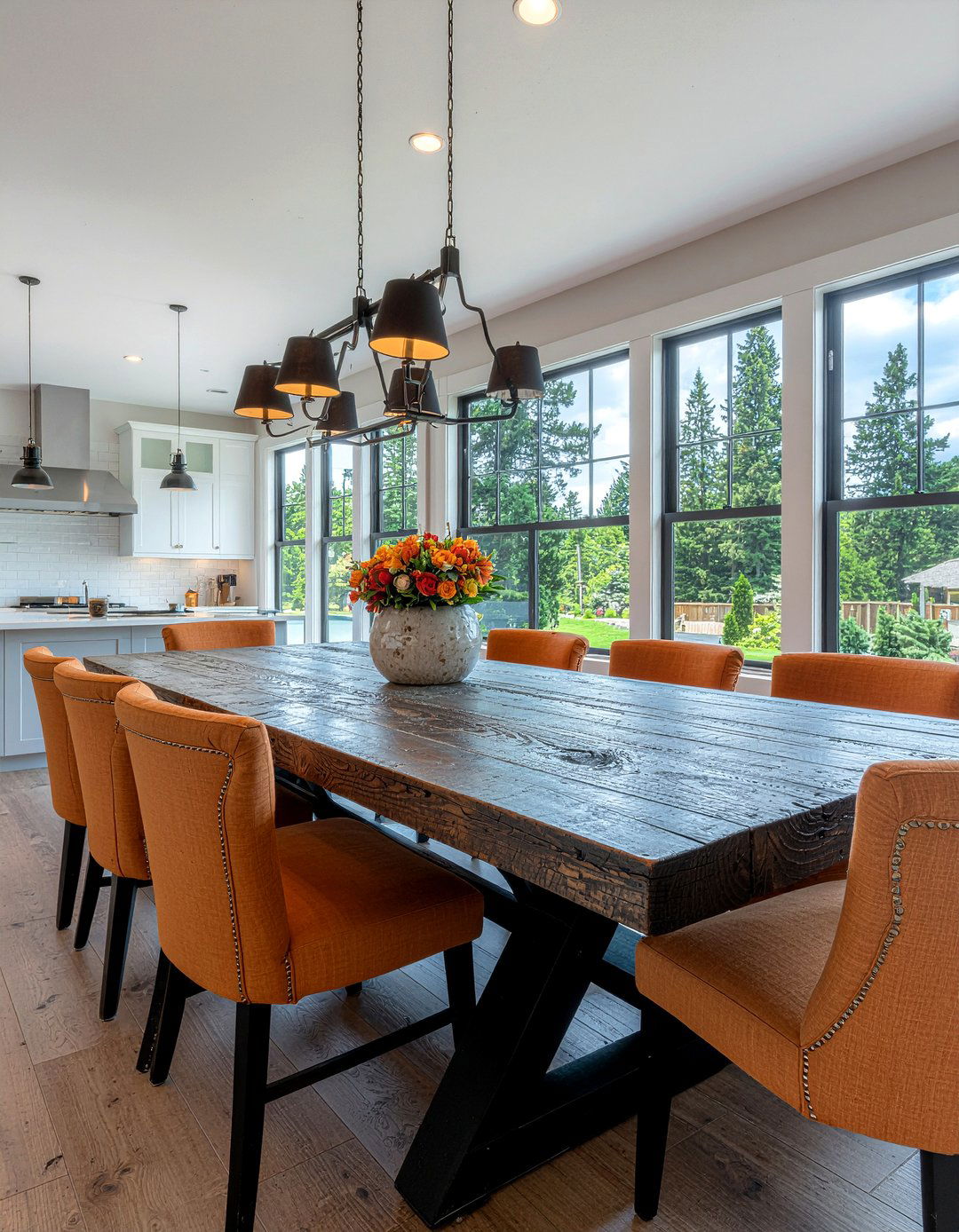 Modern Farmhouse Burnt Orange - 30 burnt orange dining room ideas