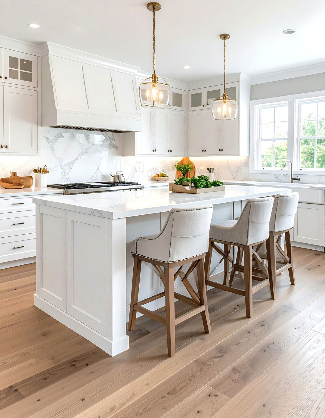 Modern Farmhouse Counter Stool - 30 counter stool kitchen ideas