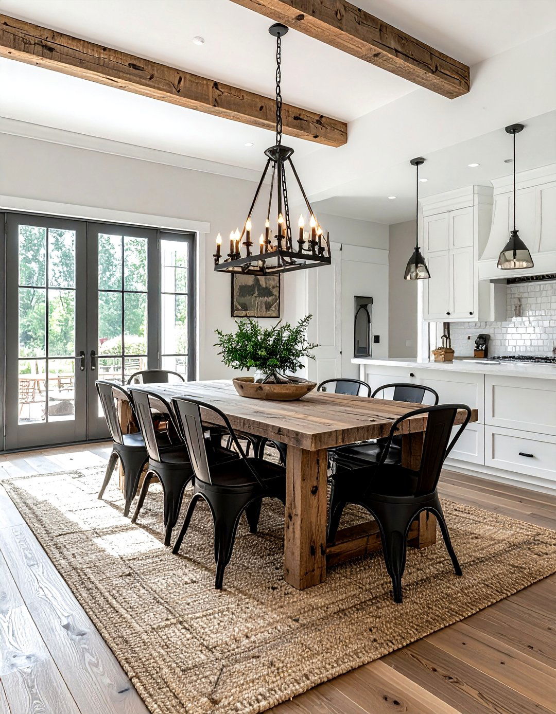 Modern Farmhouse Dining - 30 perfect dining room ideas
