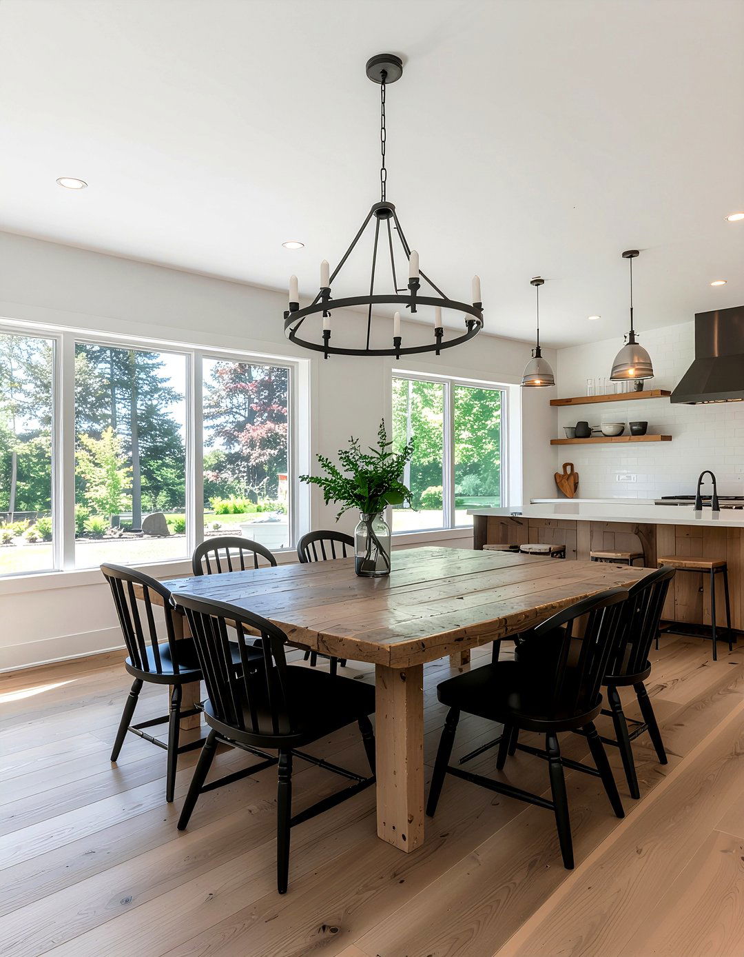 Modern Farmhouse Dining Room - 30 custom dining room ideas