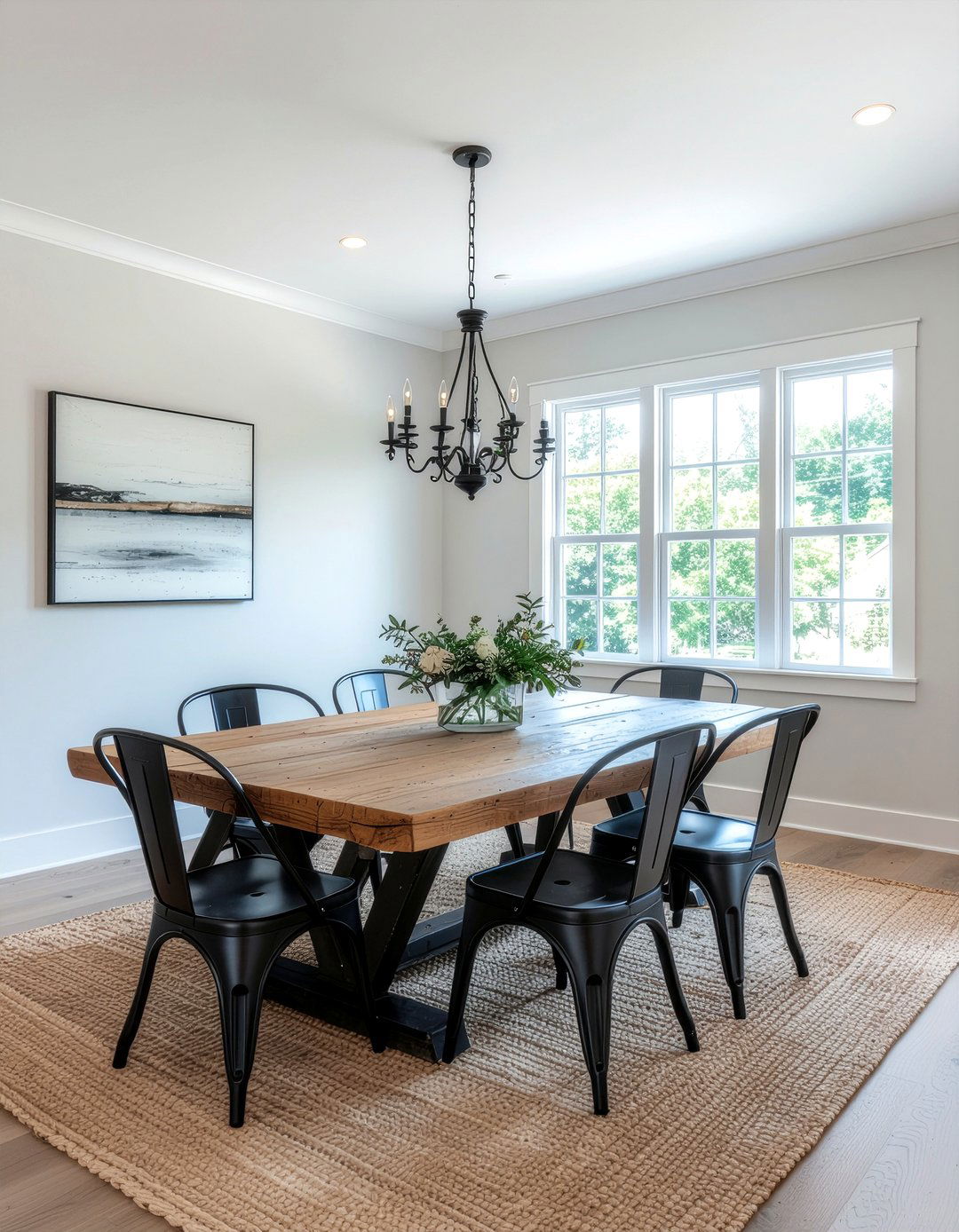 Modern Farmhouse Dining Room - 30 dining room inspiration ideas