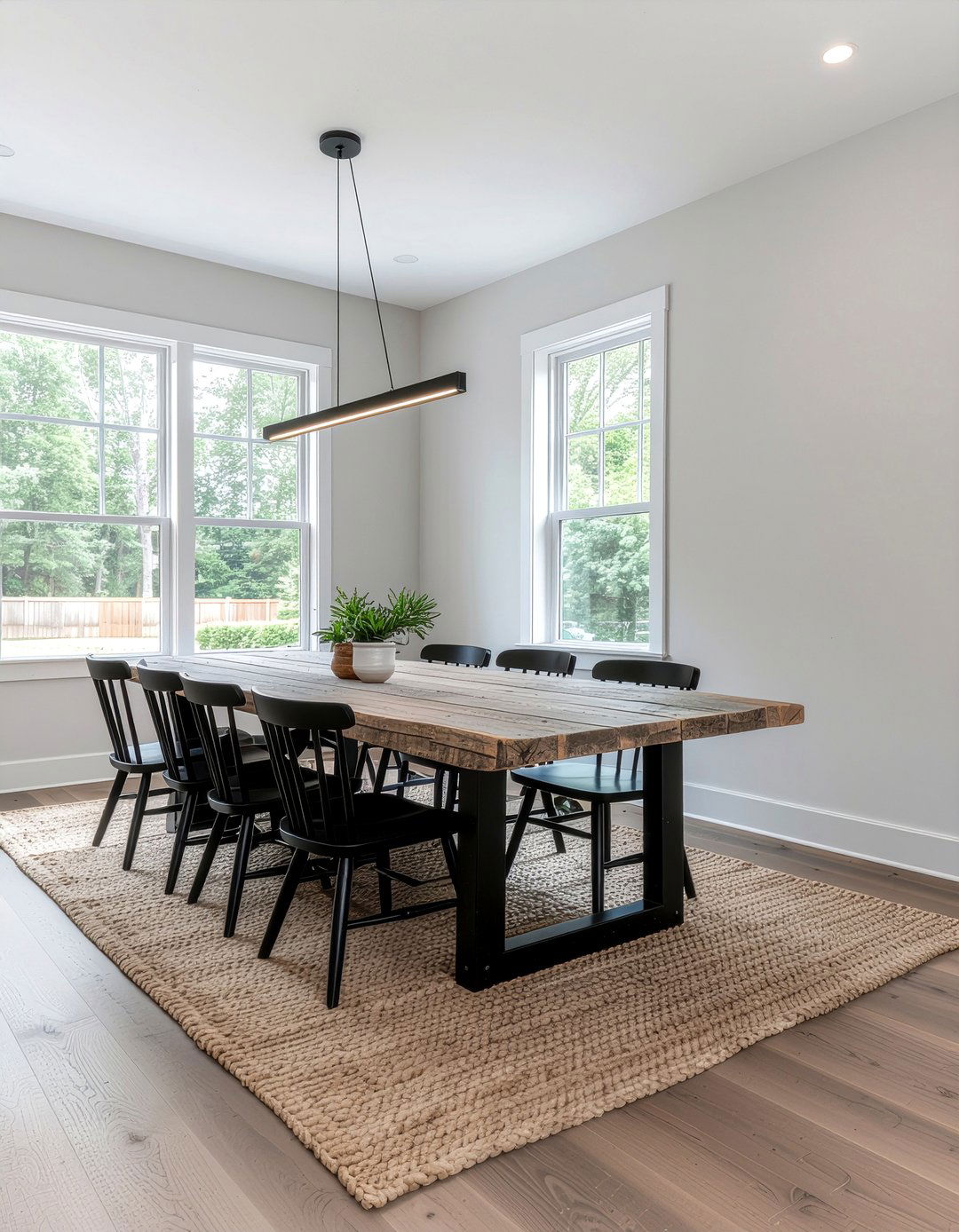 Modern Farmhouse Dining Room - 30 easy dining room ideas