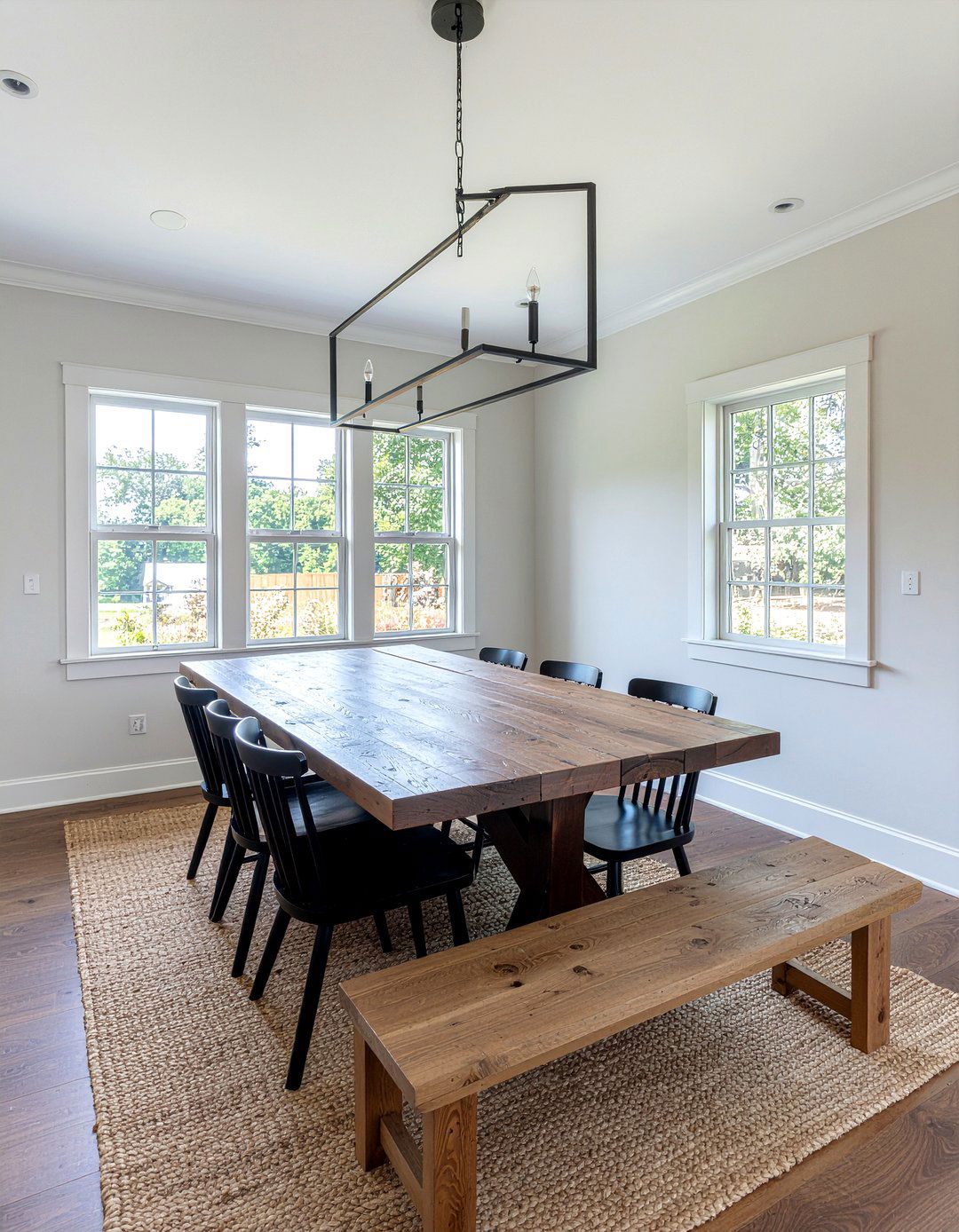 Modern Farmhouse Dining Room - 30 everyday dining room ideas