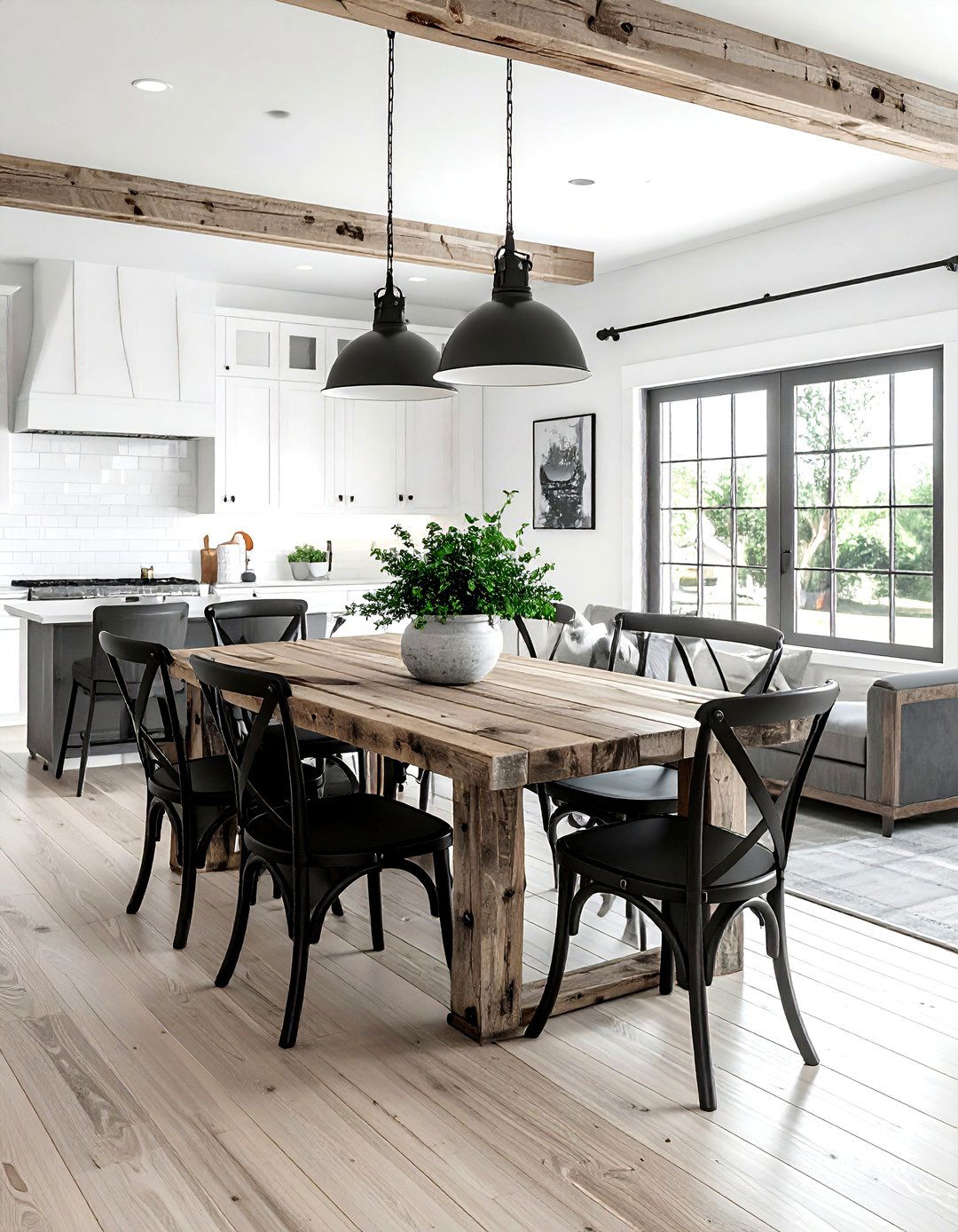 Modern Farmhouse Dining Room - 30 livable dining room ideas
