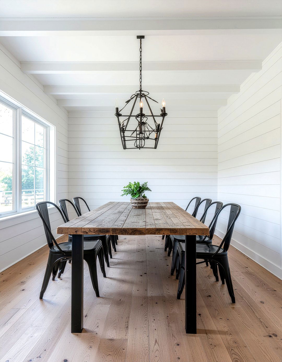 Modern Farmhouse Dining Room - 30 new build dining room ideas