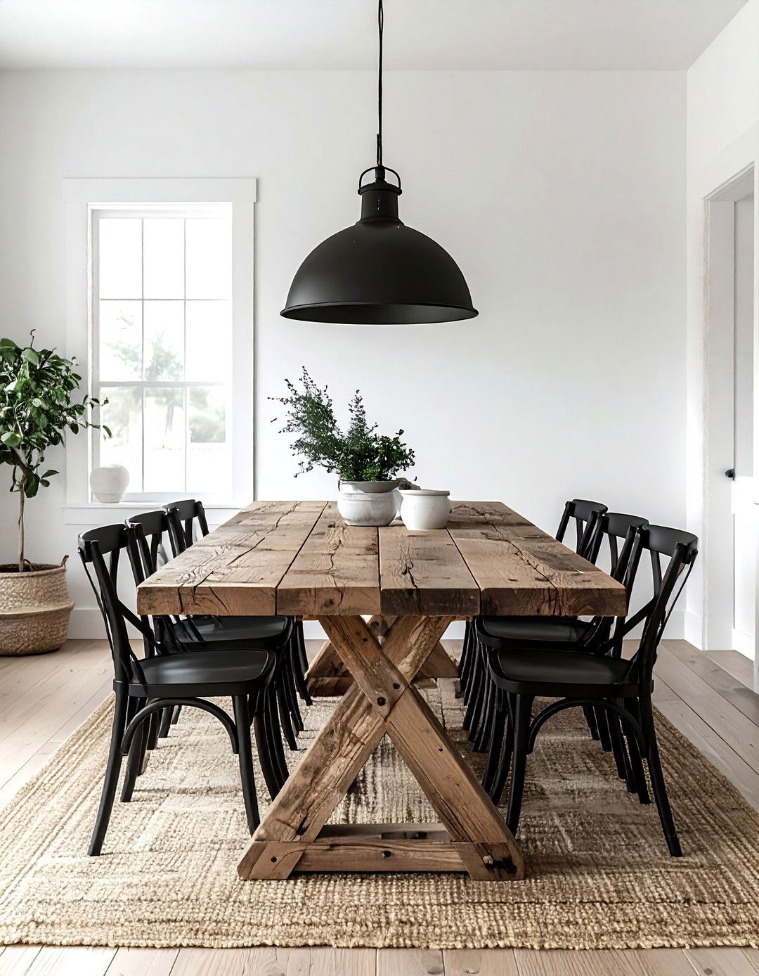 Modern Farmhouse Dining Room - 30 popular dining room ideas