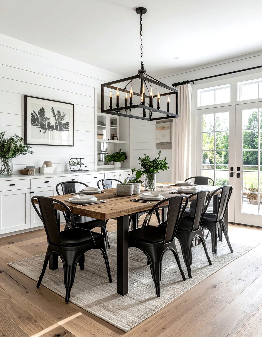 Modern Farmhouse Dining Room - 30 reinvented dining room ideas