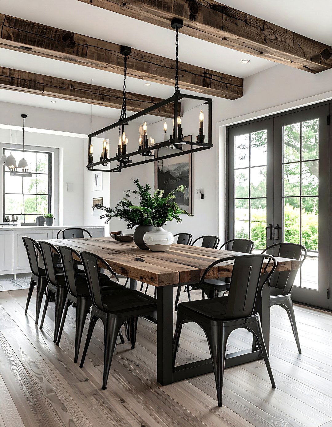 Modern Farmhouse Dining Room - 30 striking dining room ideas