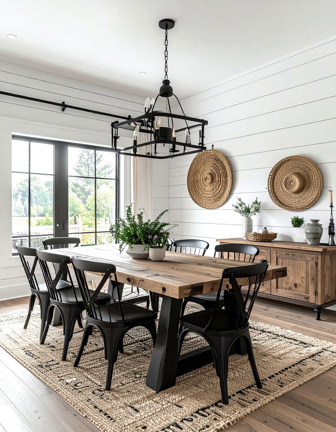 Modern Farmhouse Dining Room - 30 talking point dining room ideas