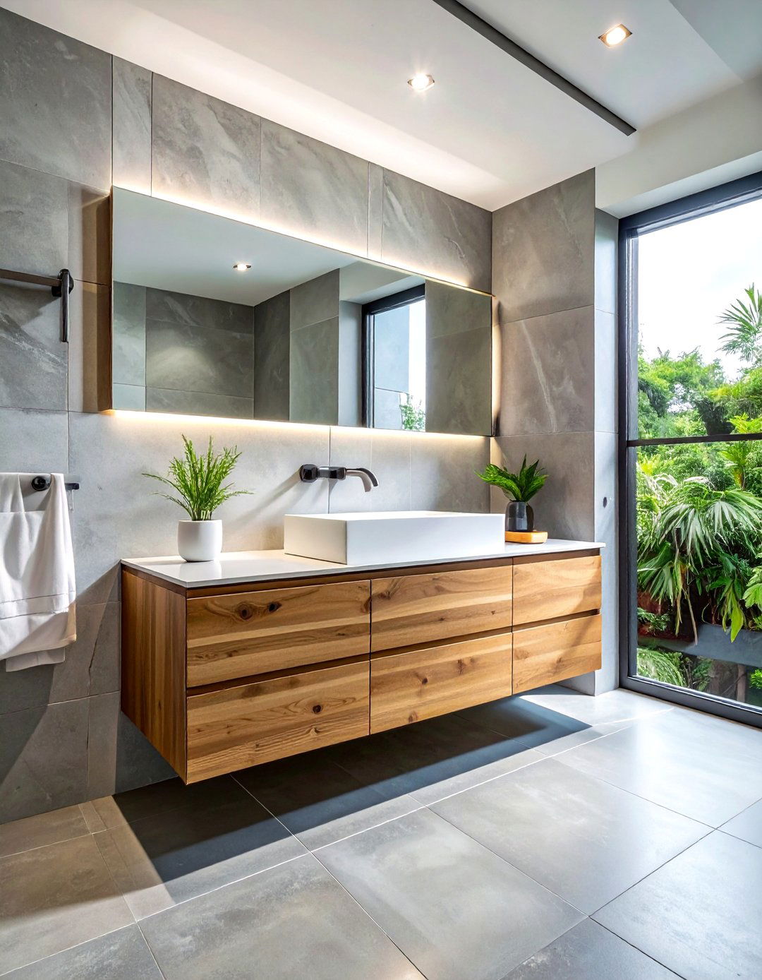 Modern Farmhouse Double Vanity - 30 double vanity ideas