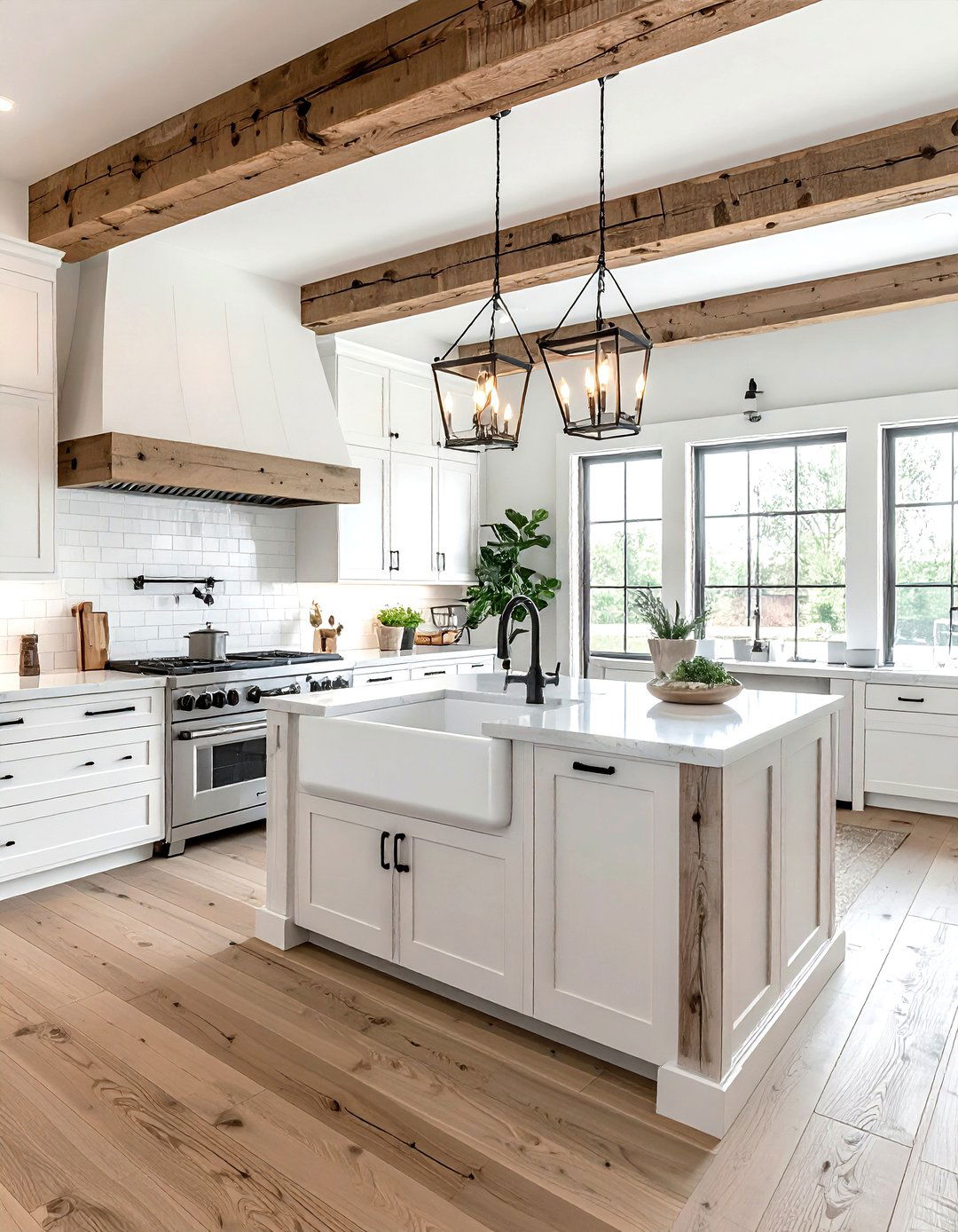 Modern Farmhouse Kitchen - 30 kitchen personality ideas
