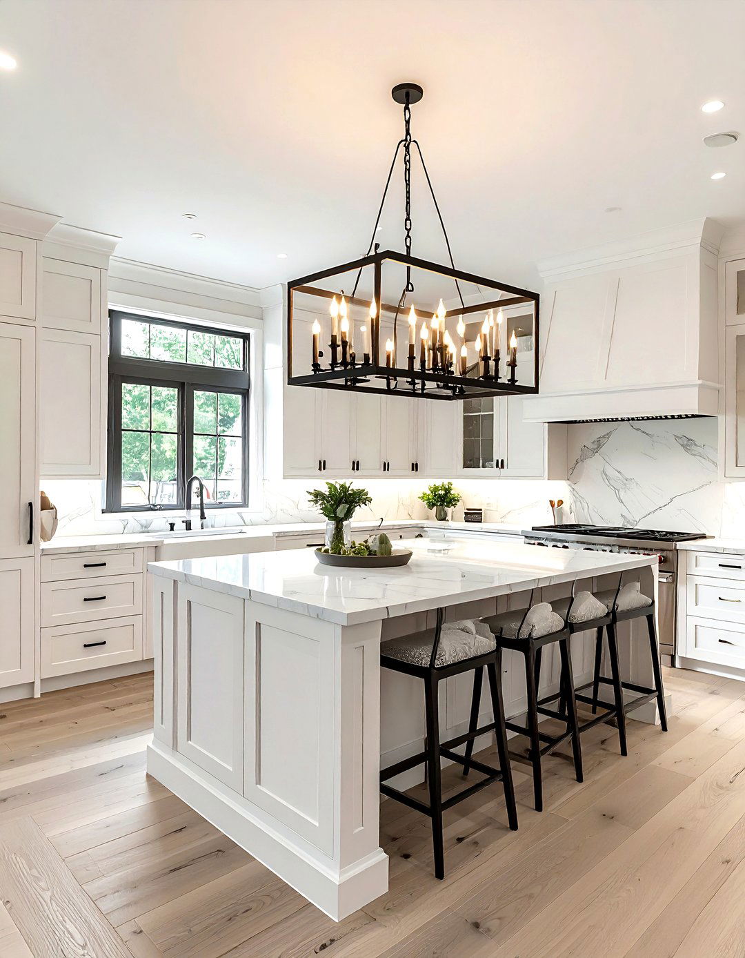 Modern Farmhouse Kitchen Chandelier - 30 kitchen chandelier ideas