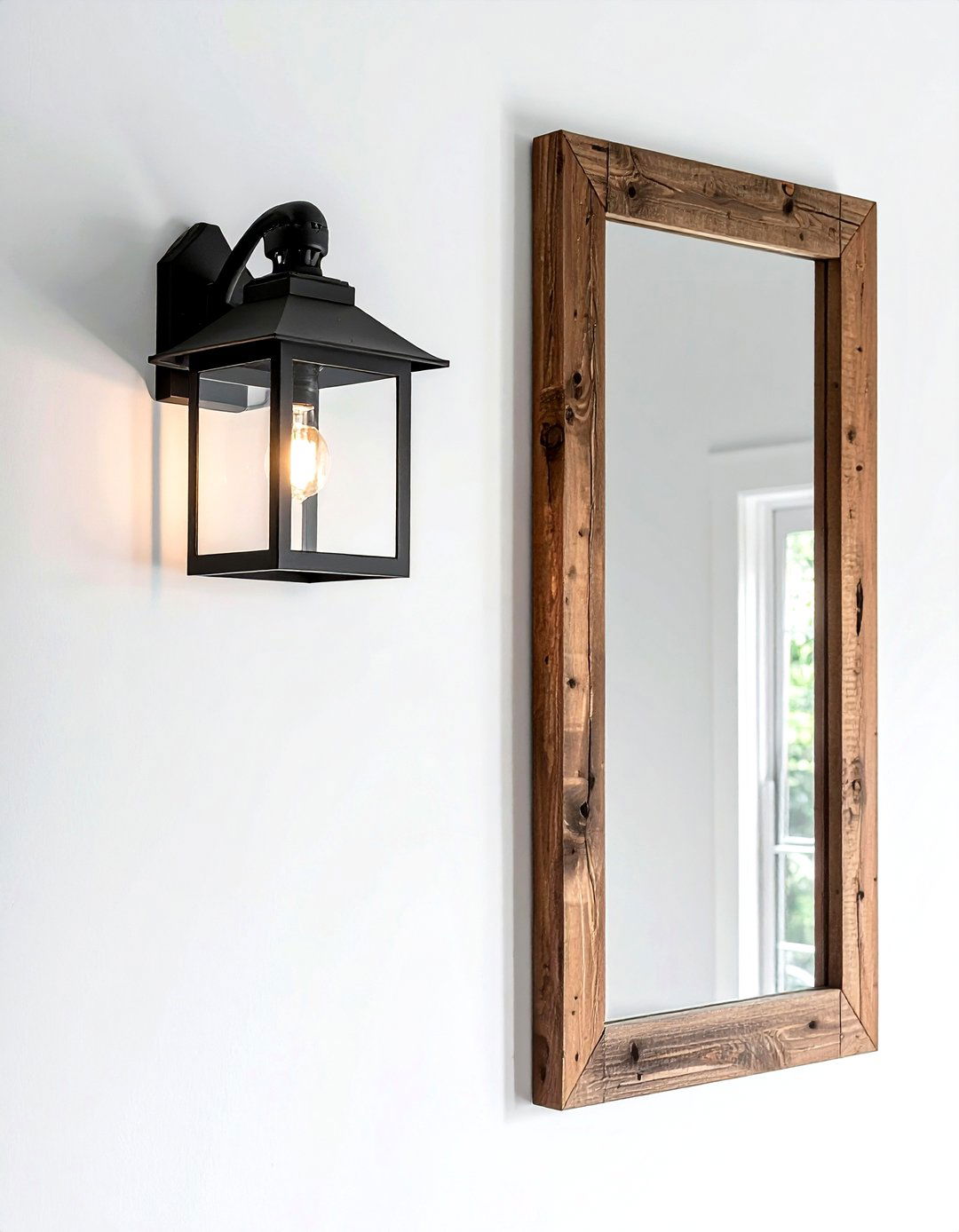 Modern Farmhouse Lantern Sconce - 30 wall sconce dining room ideas