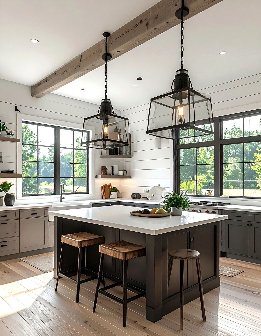 Modern Farmhouse Lighting Fixtures - 30 farmhouse kitchen ideas