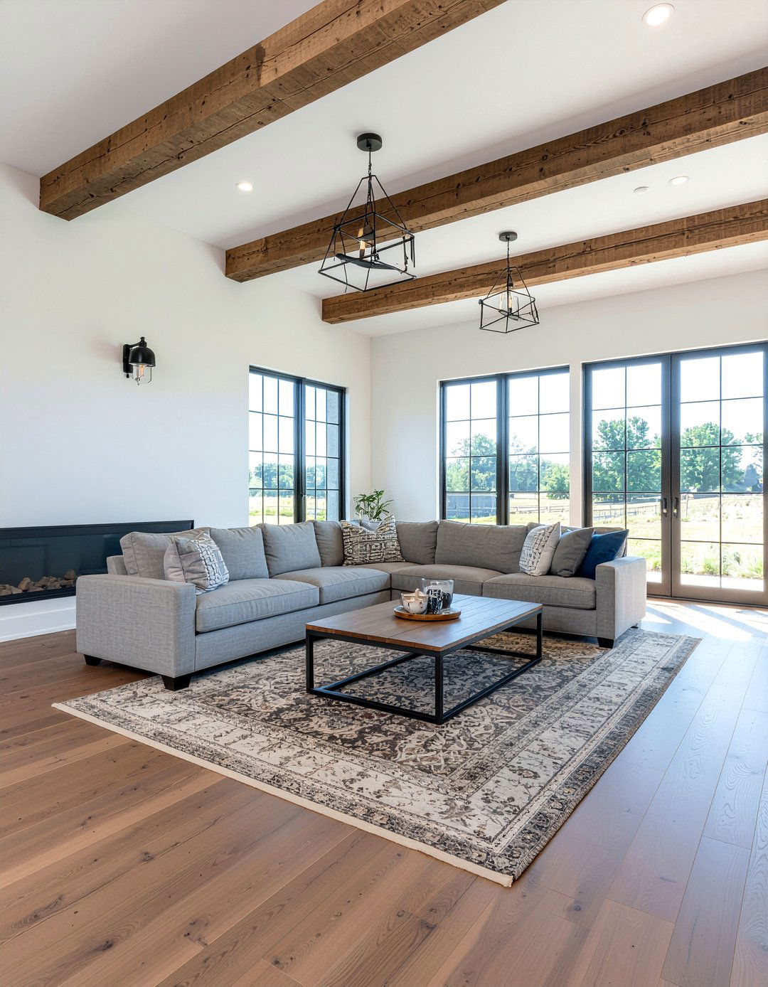 Modern Farmhouse Living Room - 30 Southern living room ideas