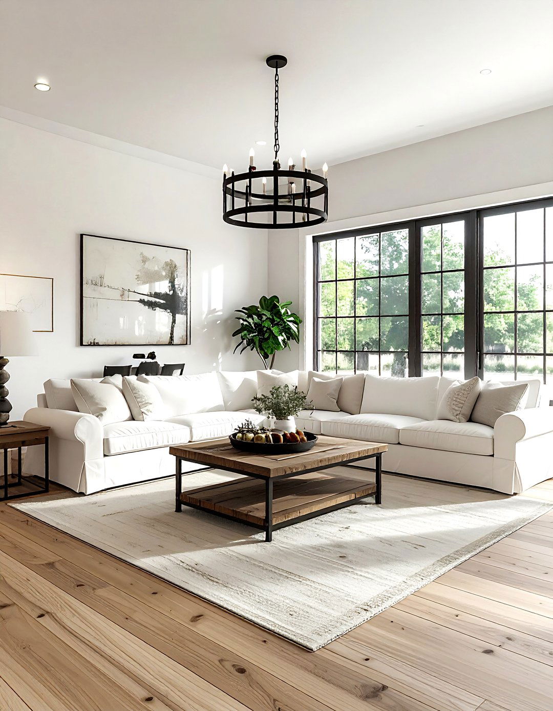 Modern Farmhouse Living Room - 30 HGTV decor ideas