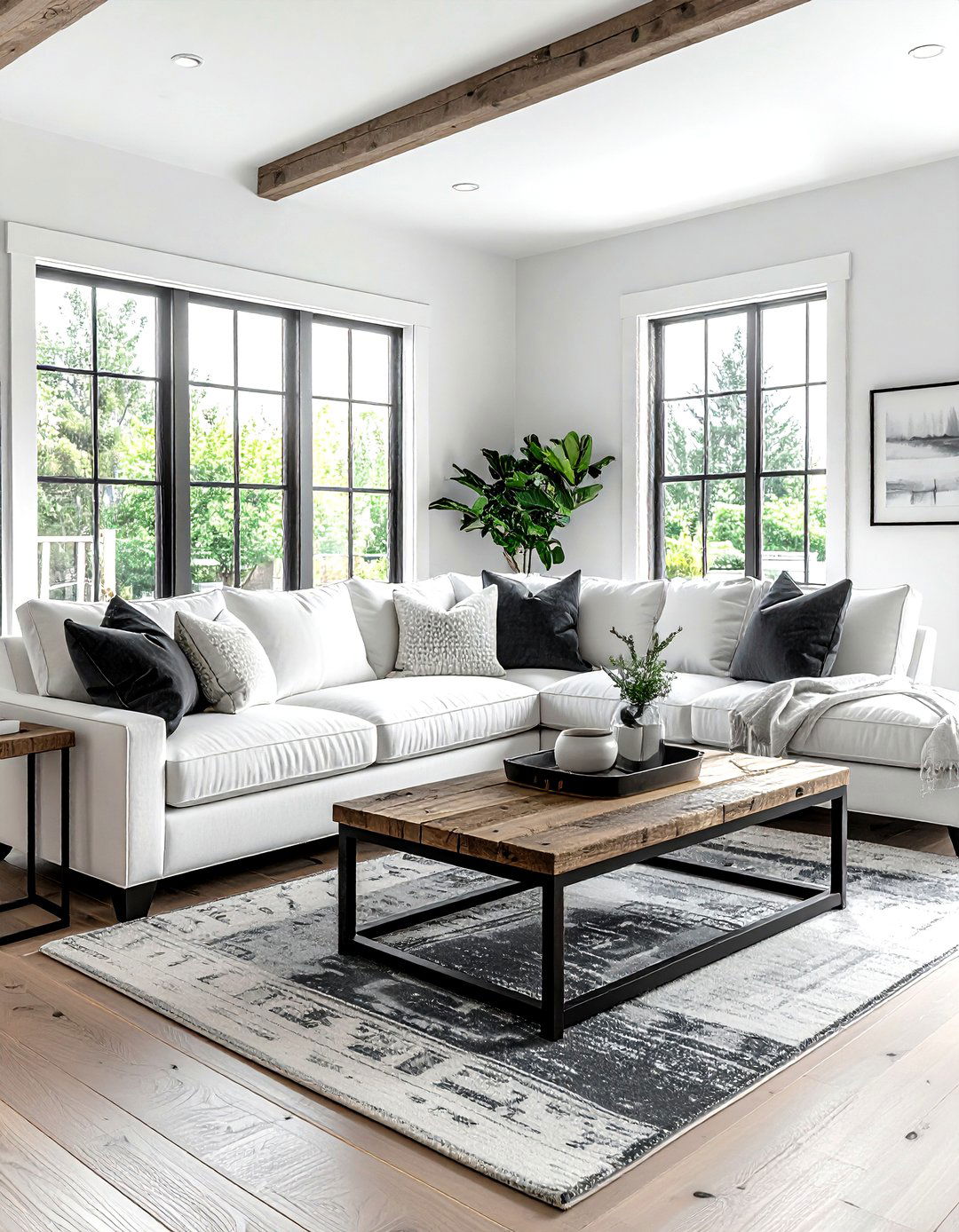 Modern Farmhouse Living Room Layout - 30 living room furniture arrangement