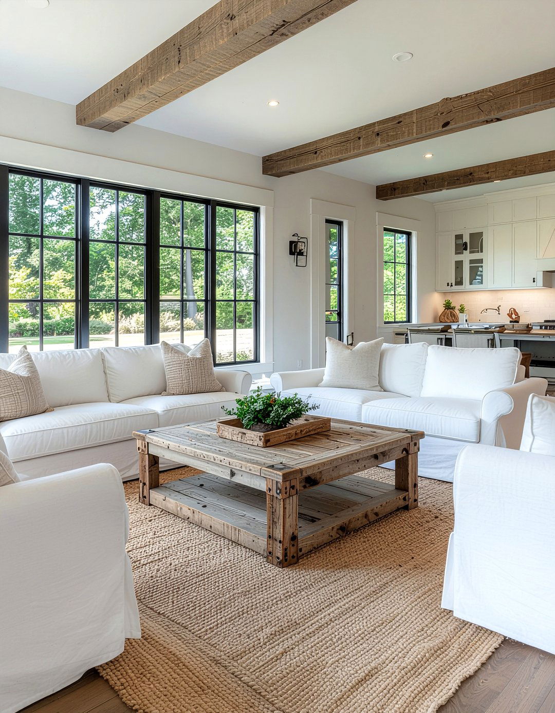 Modern Farmhouse Living - 30 one day living room ideas