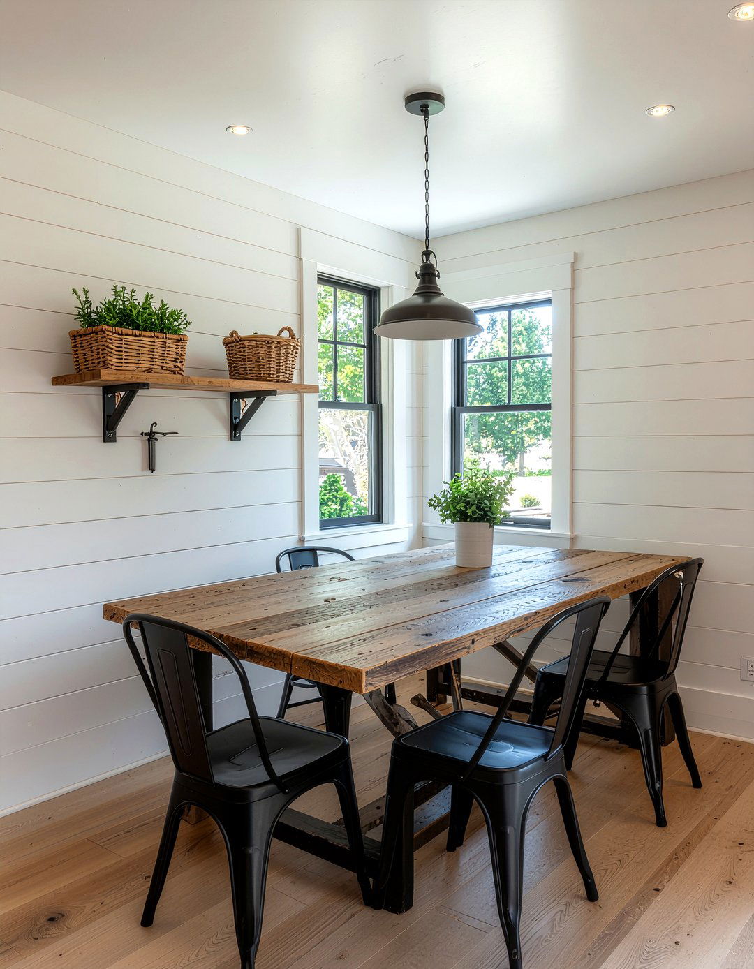 Modern Farmhouse Nook - 30 kitchen nook ideas