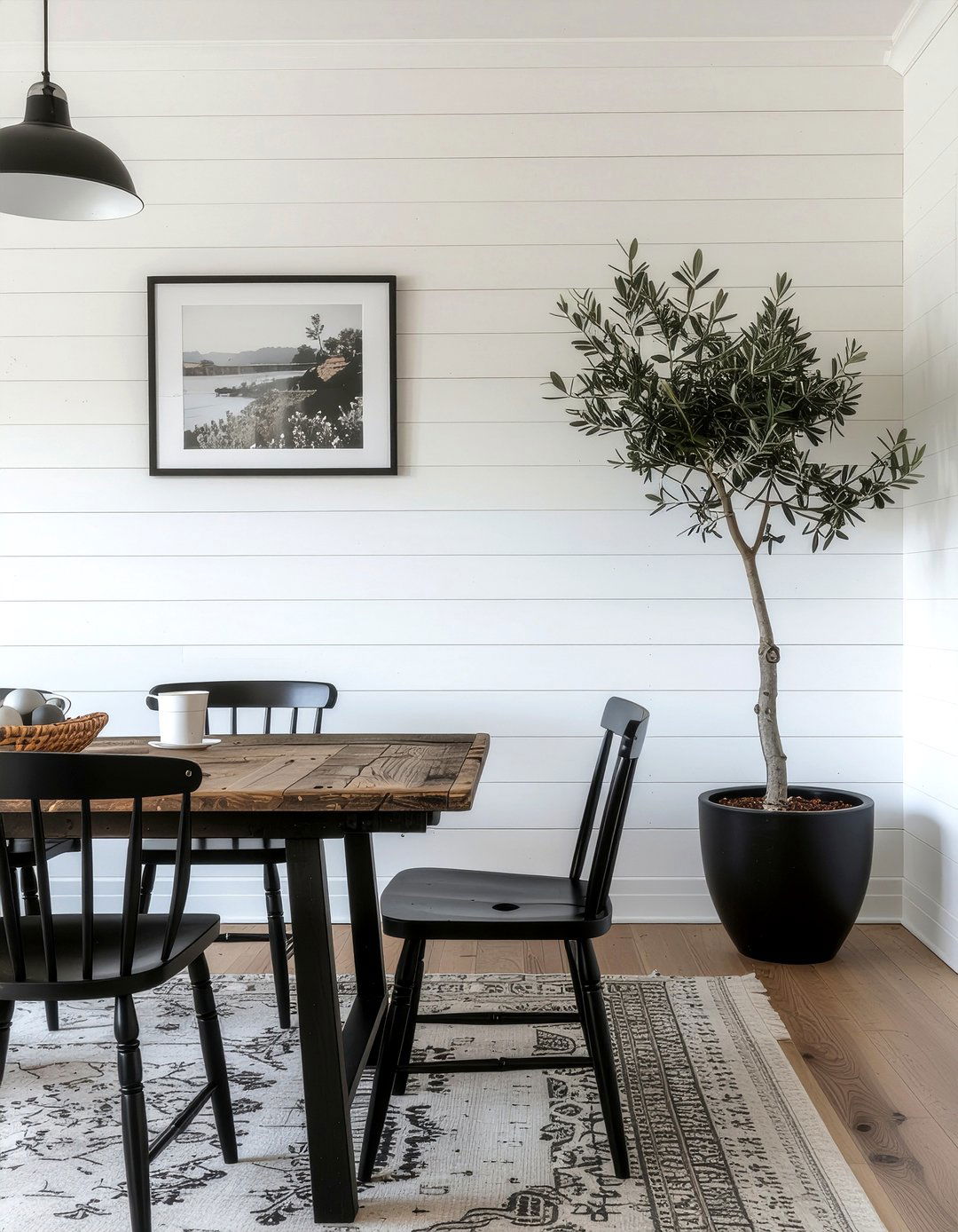 Modern Farmhouse Olive Tree - 30 dining room olive tree ideas