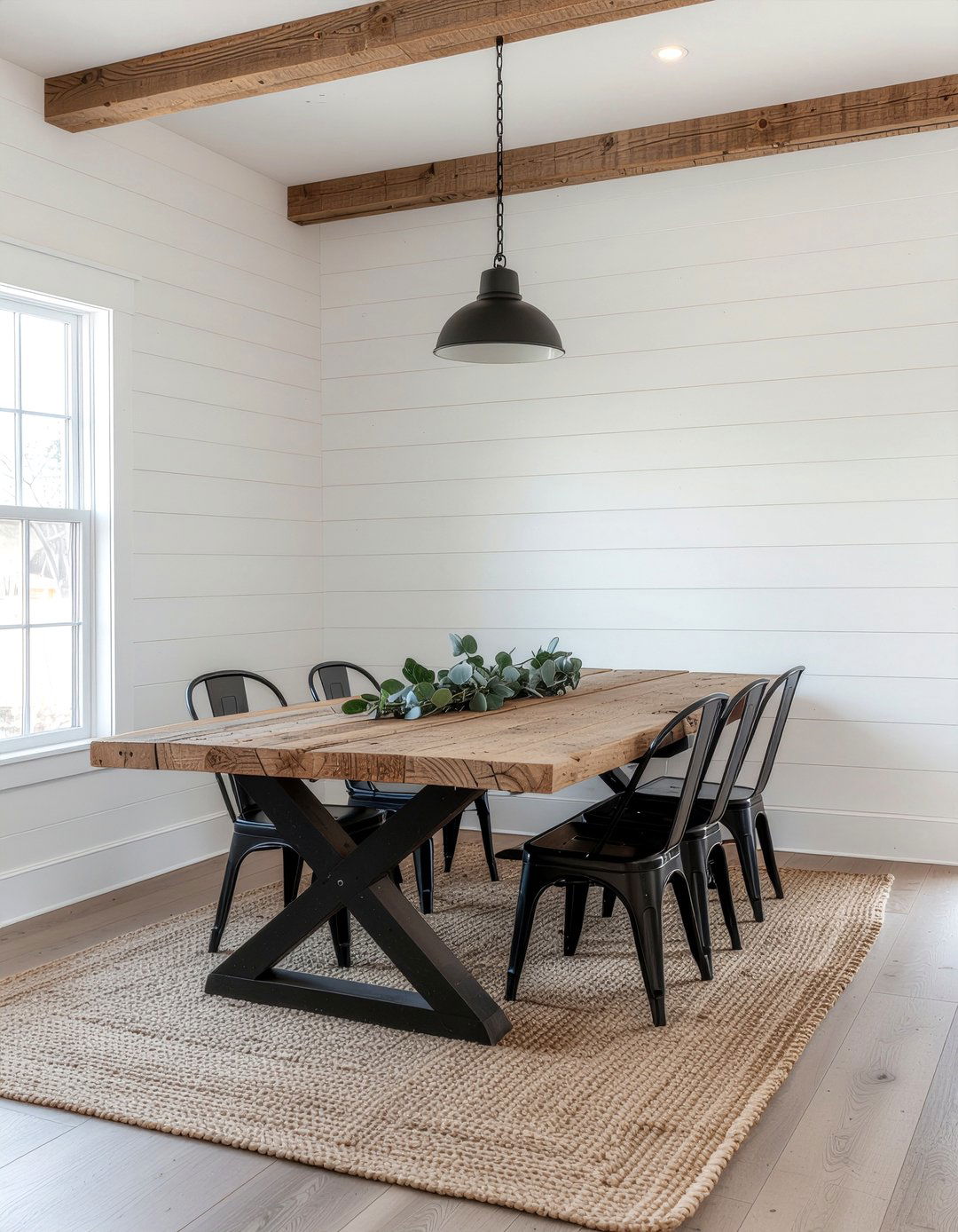 Modern Farmhouse Shiplap Dining Room - 30 dining room shiplap ideas