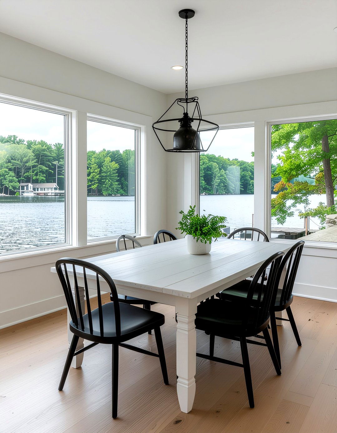 Modern Farmhouse Style - 30 lake house dining room ideas