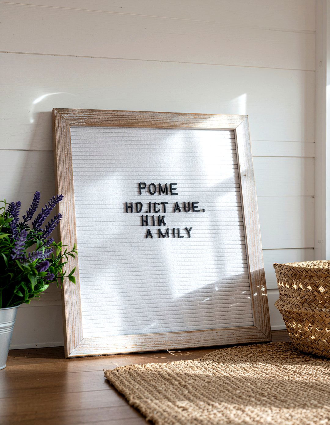 Modern Farmhouse Style - 30 living room letter boards