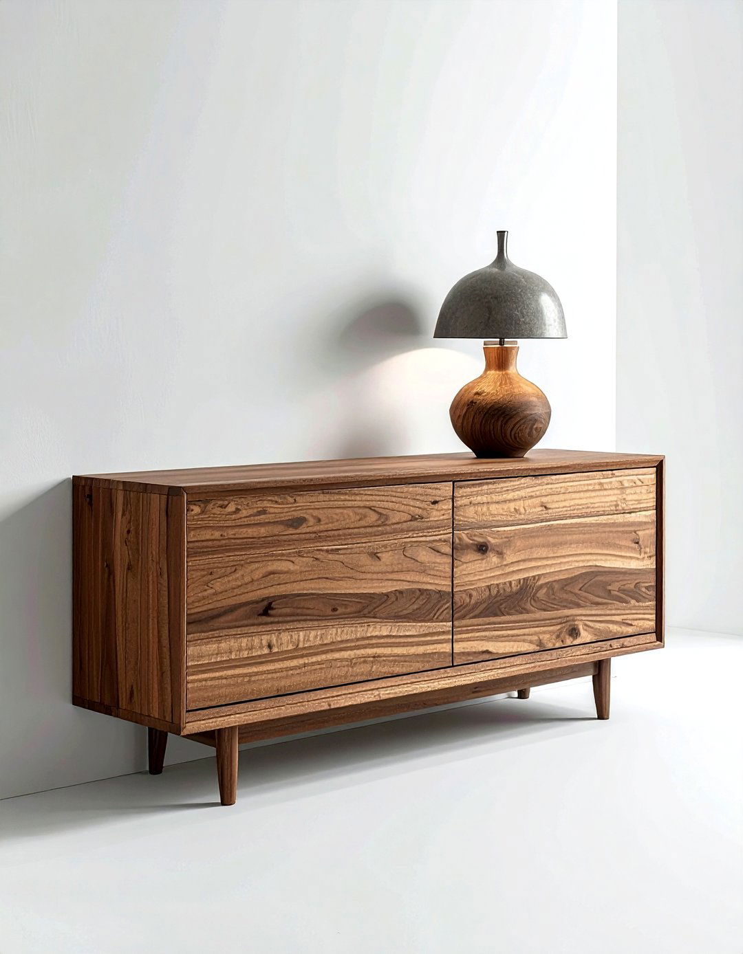 Modern Floating Sideboard - 30 living room cabinet storage ideas