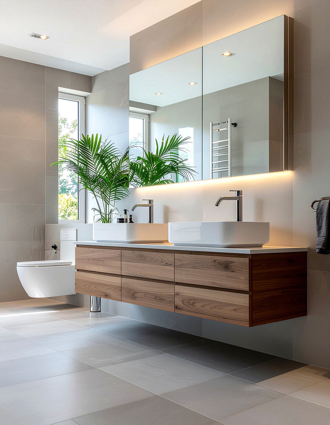 Modern Floating Vanity Hardware - 30 bathroom hardware ideas