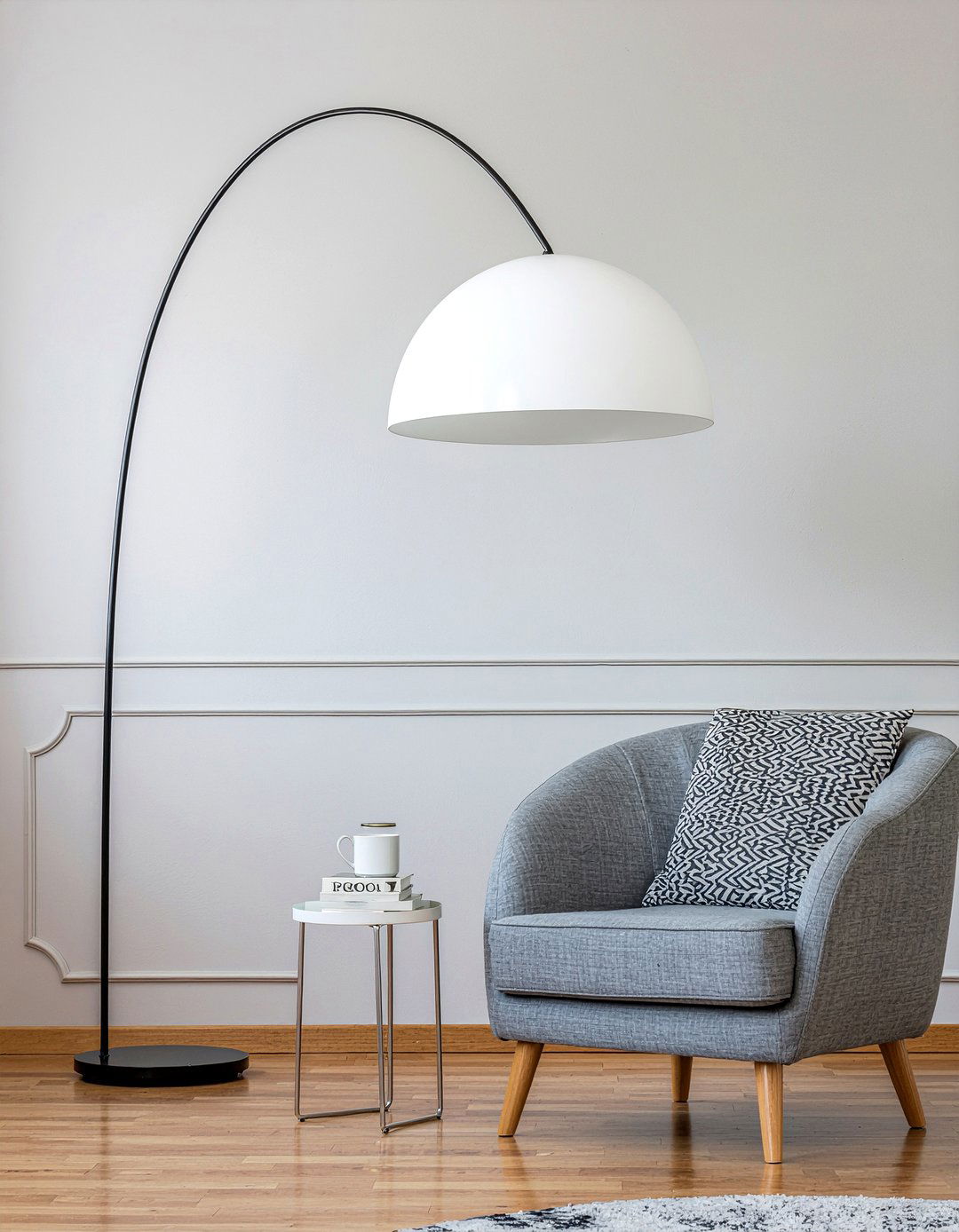Modern Floor Lamp - 30 living room refresh ideas