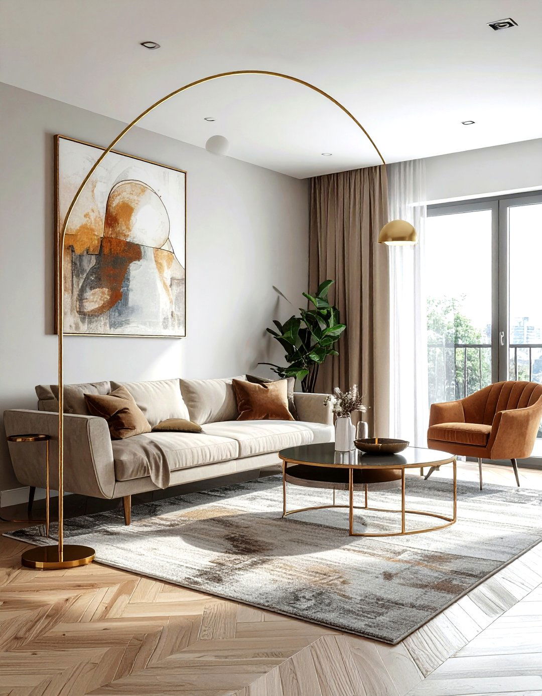 Modern Floor Lamp Living Room - 30 plush living room ideas