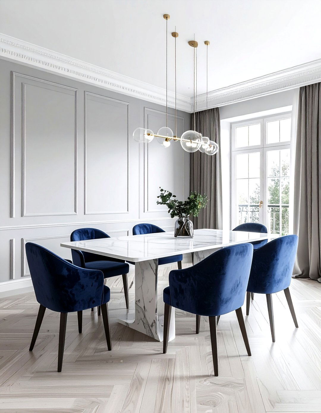 Modern French Dining Room - 30 French dining room ideas