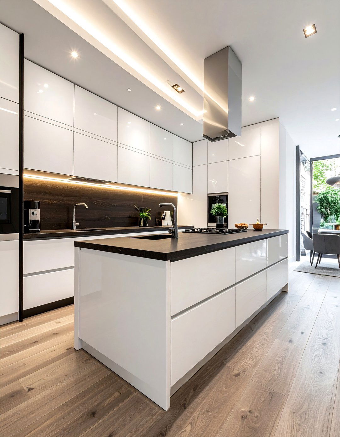 Modern Galley Kitchen - 30 apartment kitchen ideas