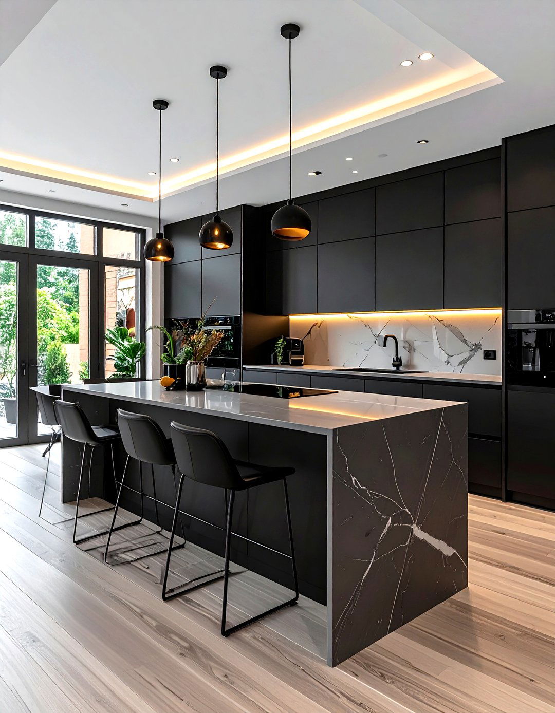 Modern Galley Kitchen - 30 narrow kitchen ideas